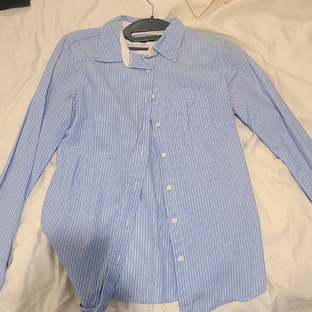Blue Striped Shirt